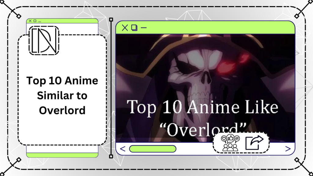 Top 10 Anime Similar to Overlord