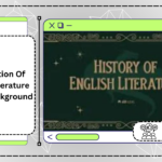 Introduction Of English Literature And Its Background