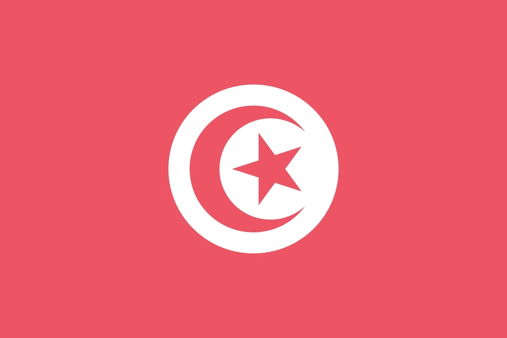 Flag Tunisia illustration