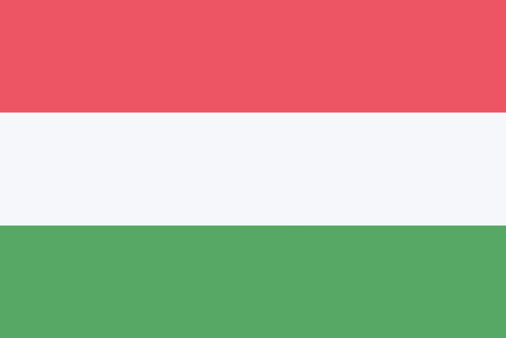 Flag Hungary illustration vector