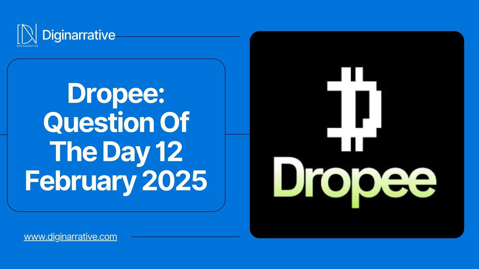 Dropee: Question Of The Day 12 February 2025