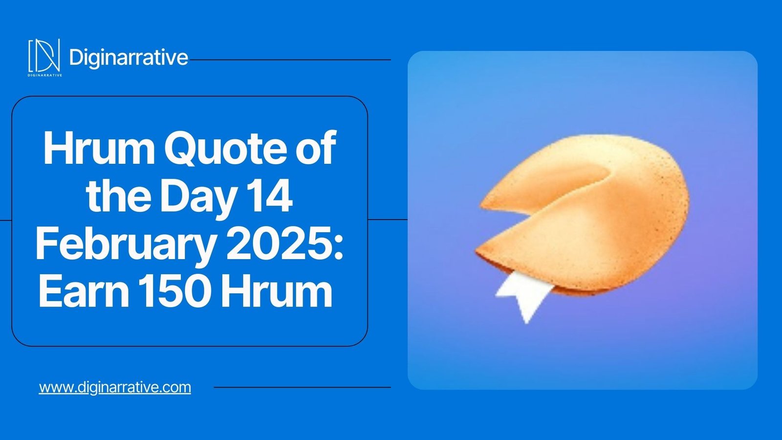 Hrum Quote of the Day 14 February 2025: Earn 150 Hrum