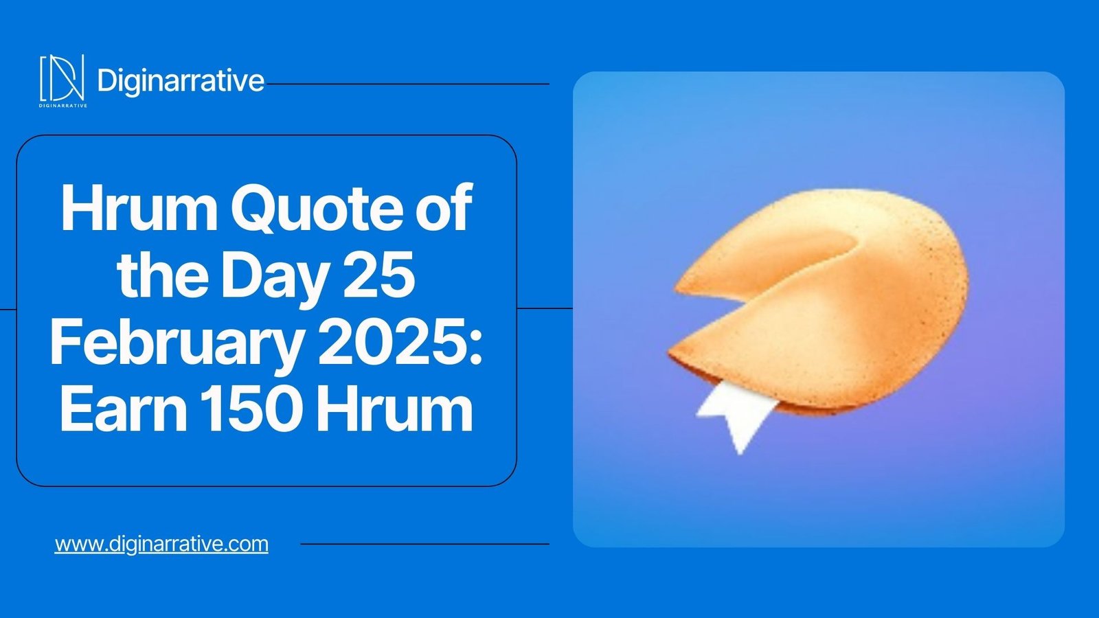 Hrum Quote of the Day 25 February 2025: Earn 150 Hrum