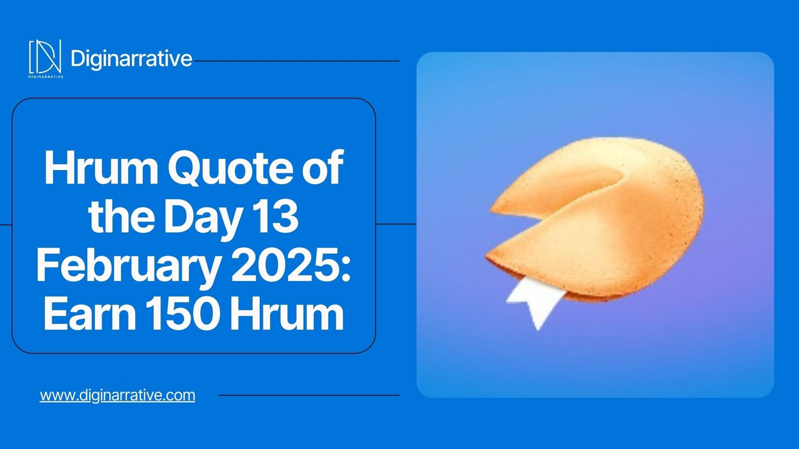 Hrum Quote of the Day 13 February 2025: Earn 150 Hrum