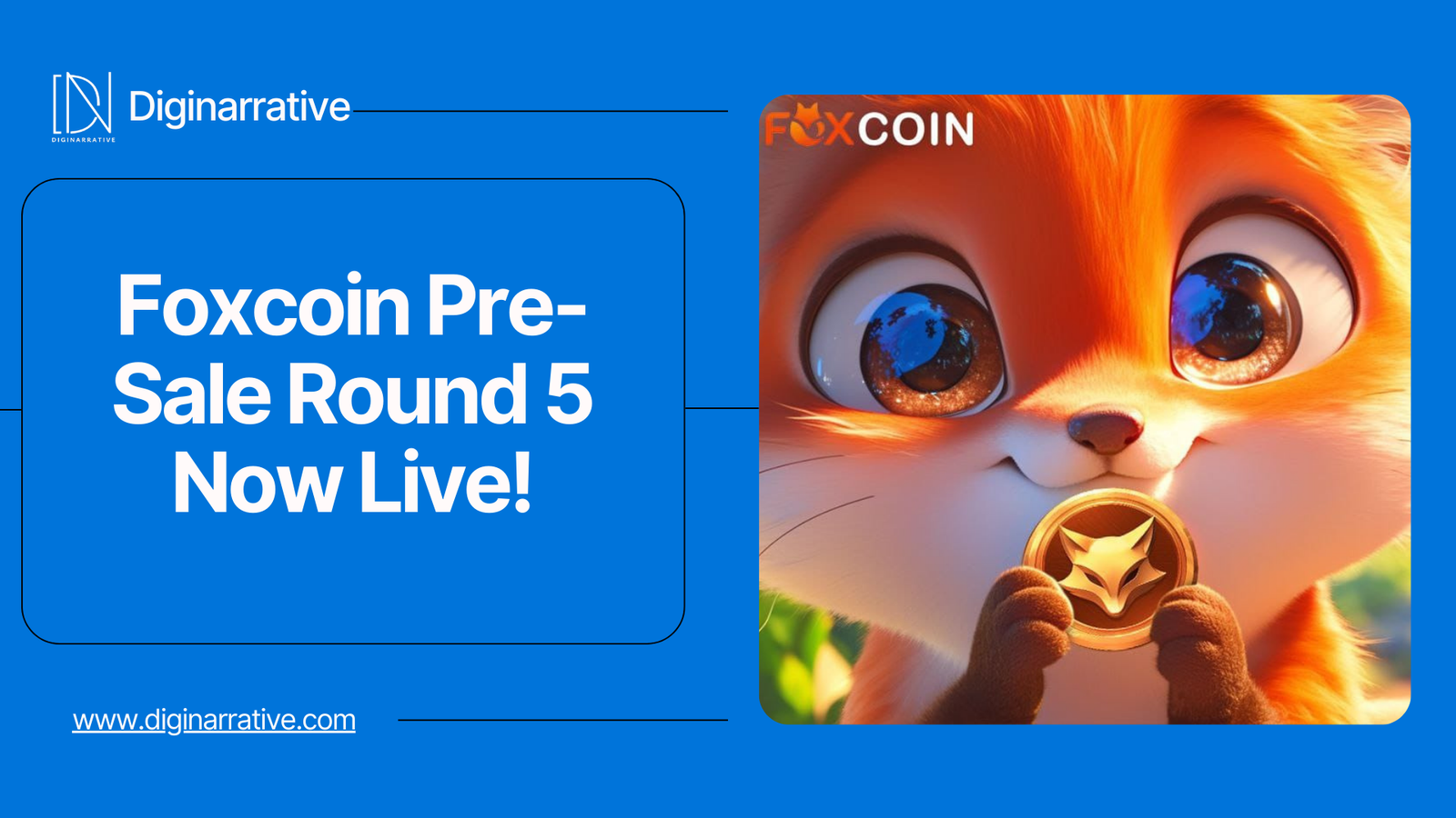 Foxcoin Pre-Sale Round 5 Now Live!